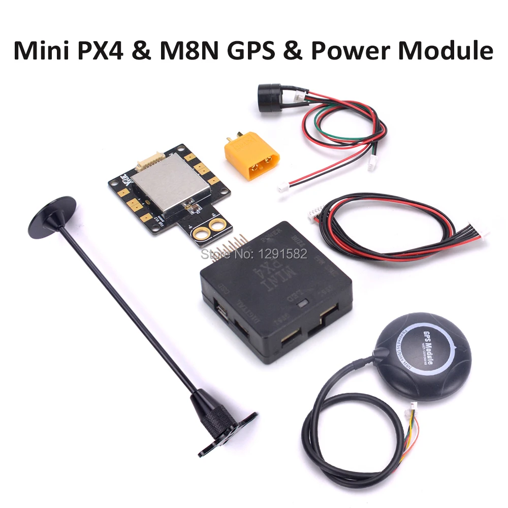 

Mini Autopilot Pixhawk PX4 PIX 2.4.8 Pixhawk2.4.8 32 Bit Flight Controller with Buzzer M8N GPS Power module for FPV RC Drone