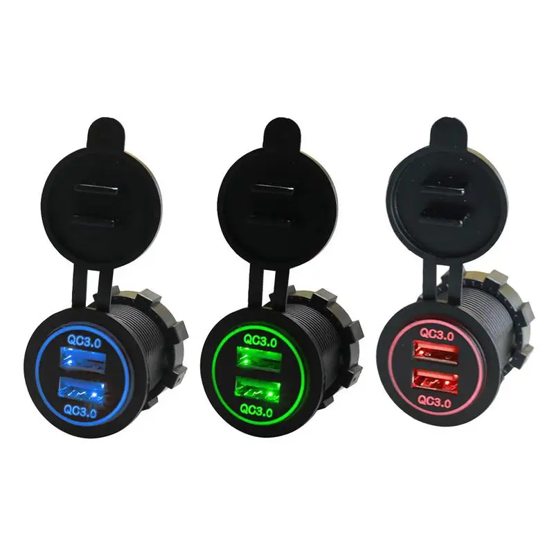 DC 12 V/24 V Автомобильный держатель для телефона на Зарядное устройство быстрое