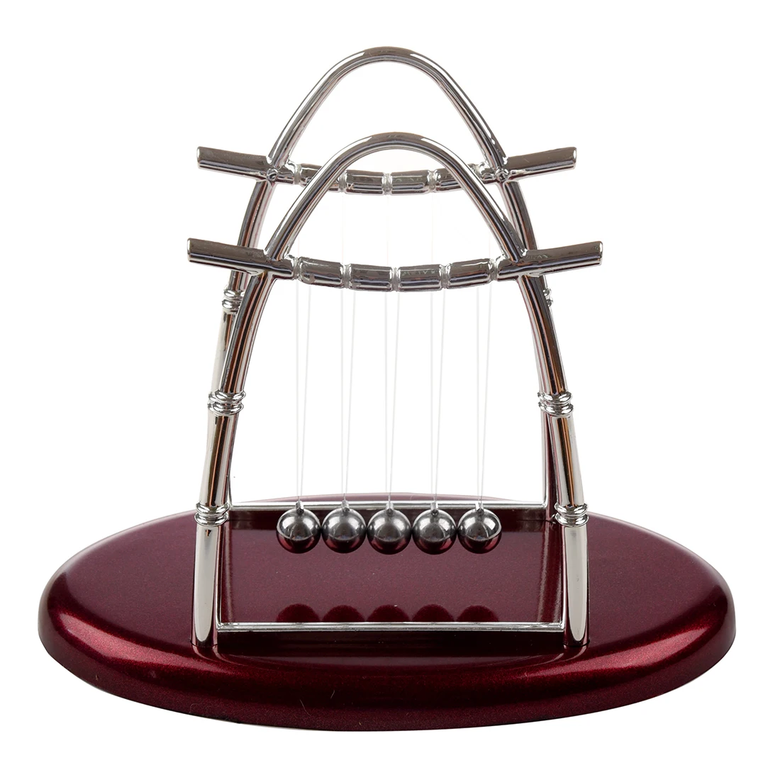 

Newton's Cradle Balance Ball Physics Science Fun Desk Toy Accessory