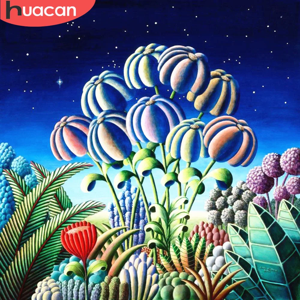 

HUACAN 5D DIY Diamond Embroidery Tree Full Square Diamond Painting Mosaic Cross Stitch Rhinestone Pictures Decor Home Gift