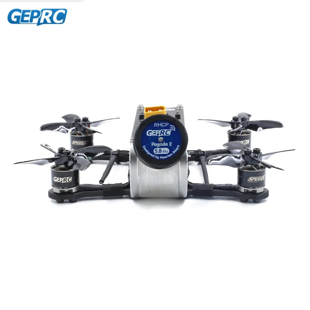 В наличии Geprc GEP CX Cygnet 115 мм 2 дюйма RC FPV гоночный Дрон стабильный F4 20A 48CH RunCam Split Mini 1080P