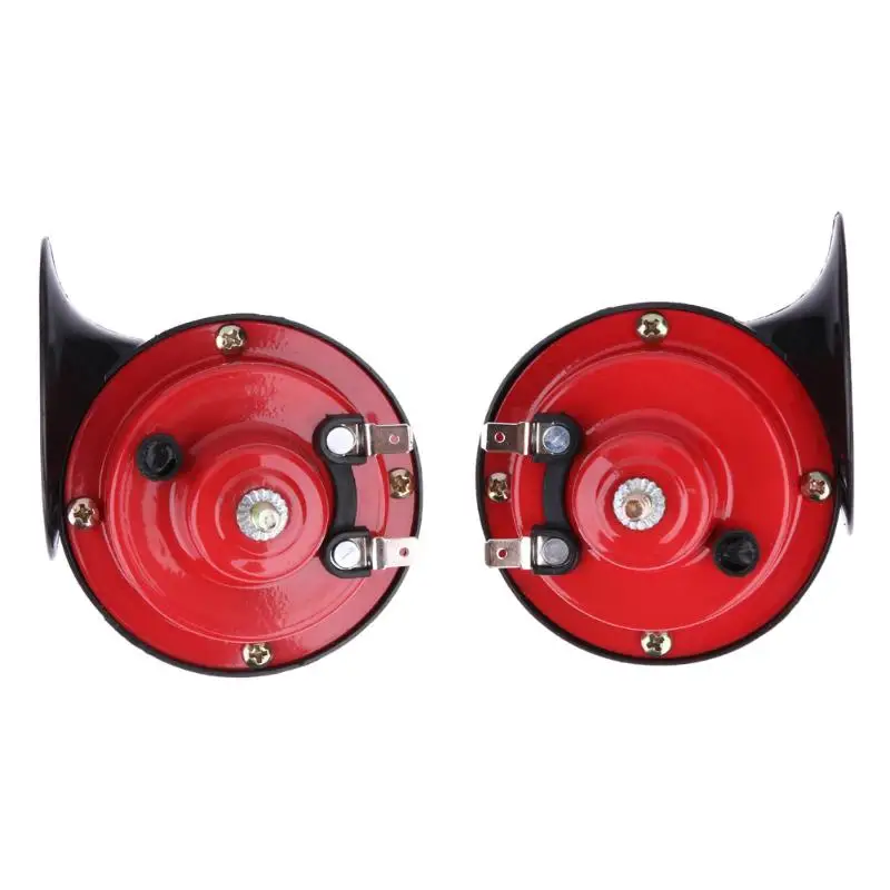 

1 Pair Universal 12V 120DB Waterproof Car Snail Air Horn Siren Loud Dual-tone vehicle Electric Air Horn Siren