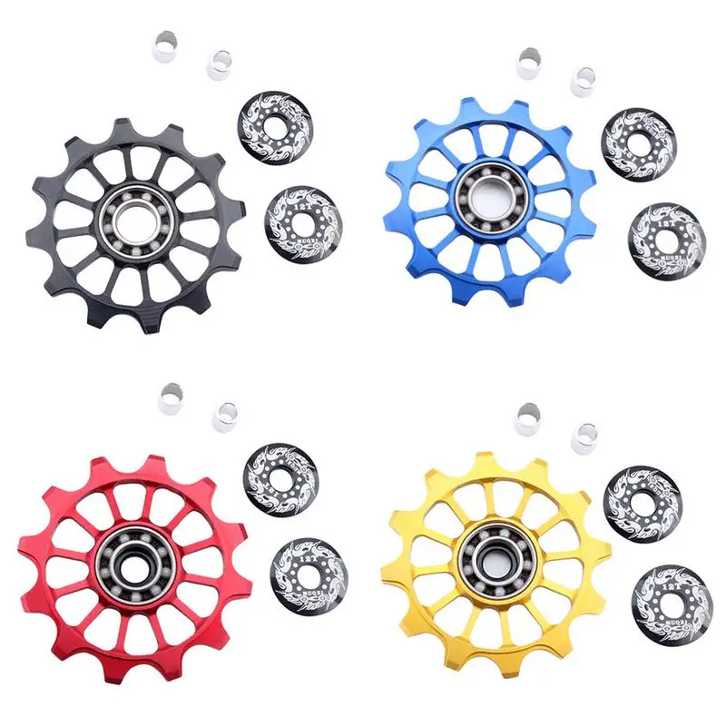 

Specialized Bicycle Rear Guide Wheel 12t Positive And Negative Tooth Ceramic Super Lubrication Guide Wheel