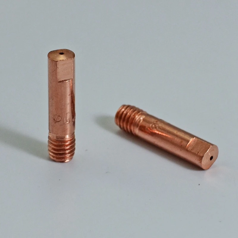 20 шт. СО2 Mig контактные наконечники 0 8x25 мм для MB15 15AK Mag сварочный фонарь расходные