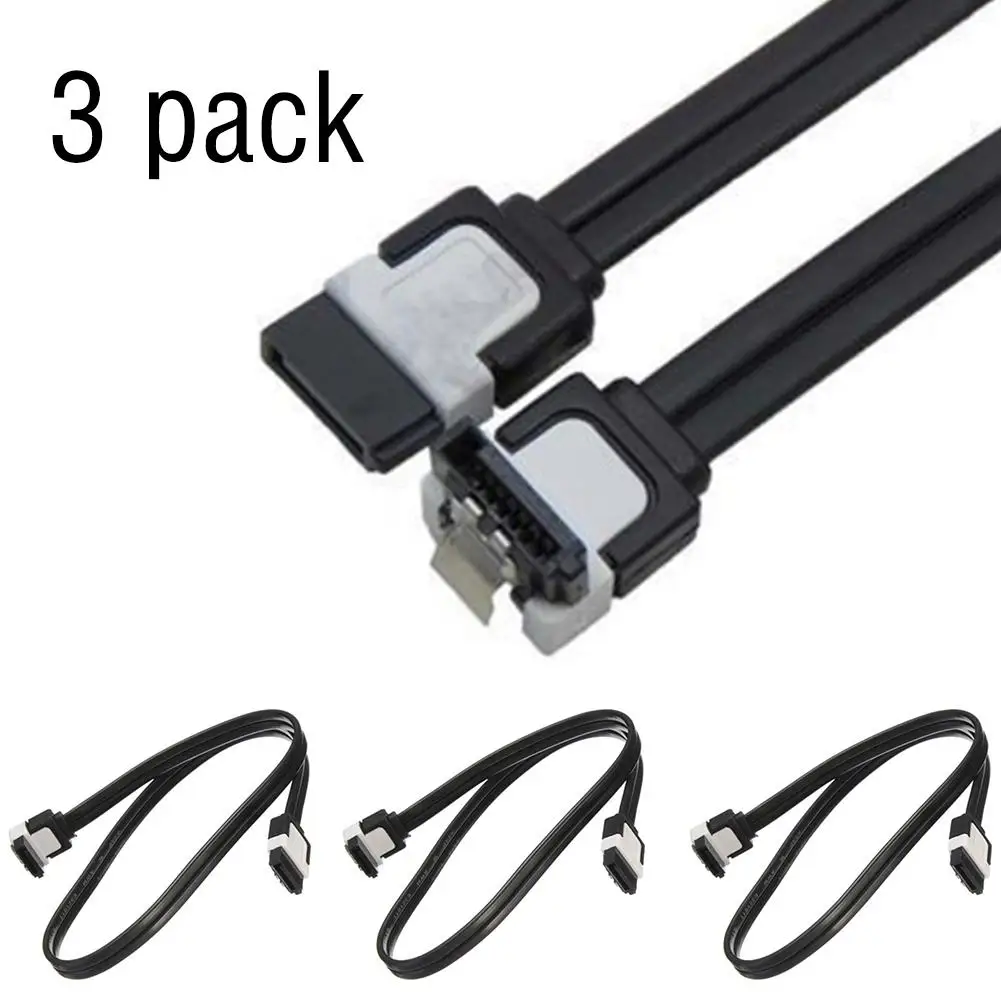 

3 PCS 42CM/16.54In SATA Data Cables HDD SSD 6Gb/s Data Cable For ASUS Motherboard Computer Supplies Drop Ship