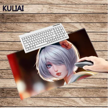 

XGZ Anime Neil Automatic Machine Rubber Mousepad Durable Surface Smooth Game Player Notebook 400X900X5MM Large Size Mouse Pad