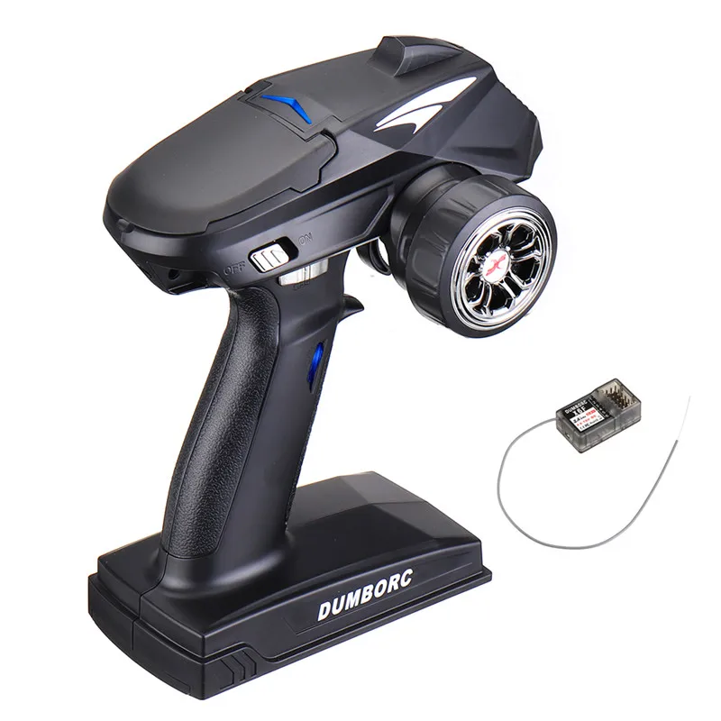 

DumboRC X6 X4 2.4G 6CH Transmitter with X6F Receiver for Q65 MN-90 Rc Car Boat Tank Model Spare Parts Vehicle Toy Acces