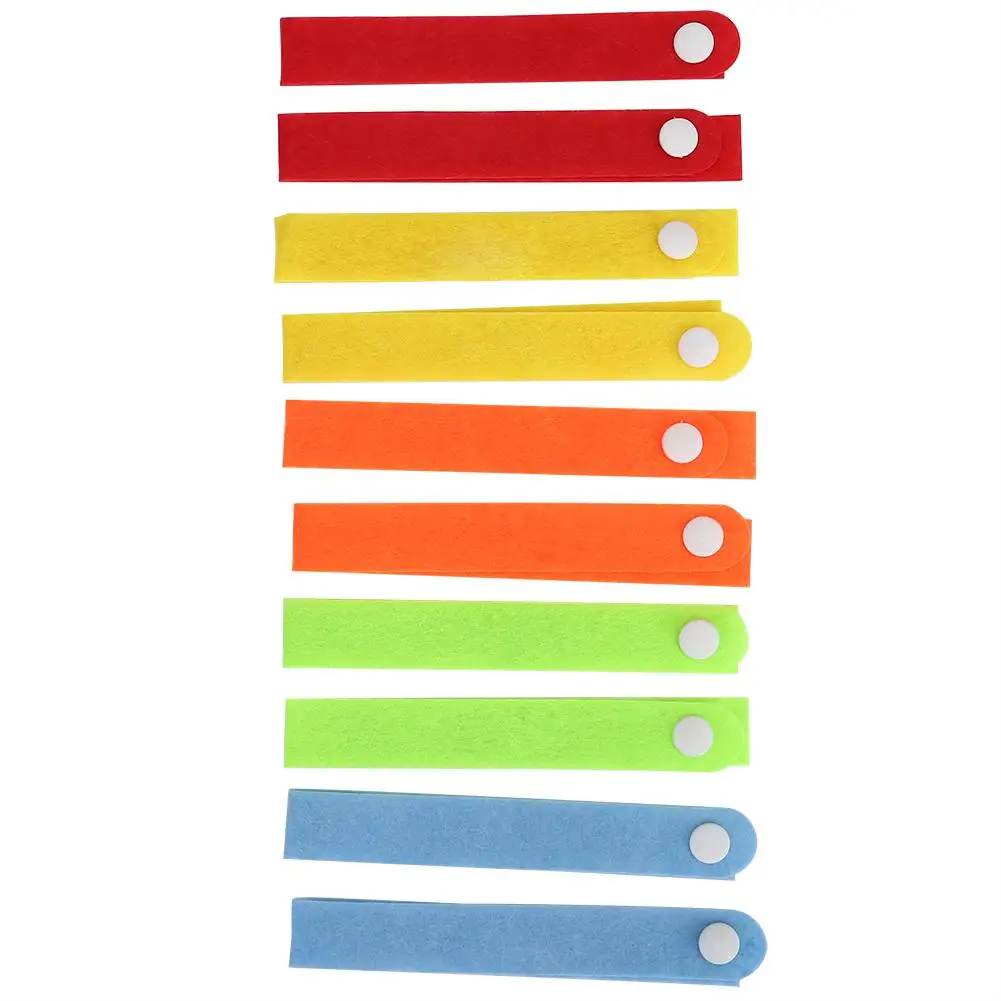 

10pcs/set Anti Mosquito Bug Repellent Wrist Adjustable Strap Bracelet Insect Nets Bug Kit Non-toxic Mosquito Killer Accessories