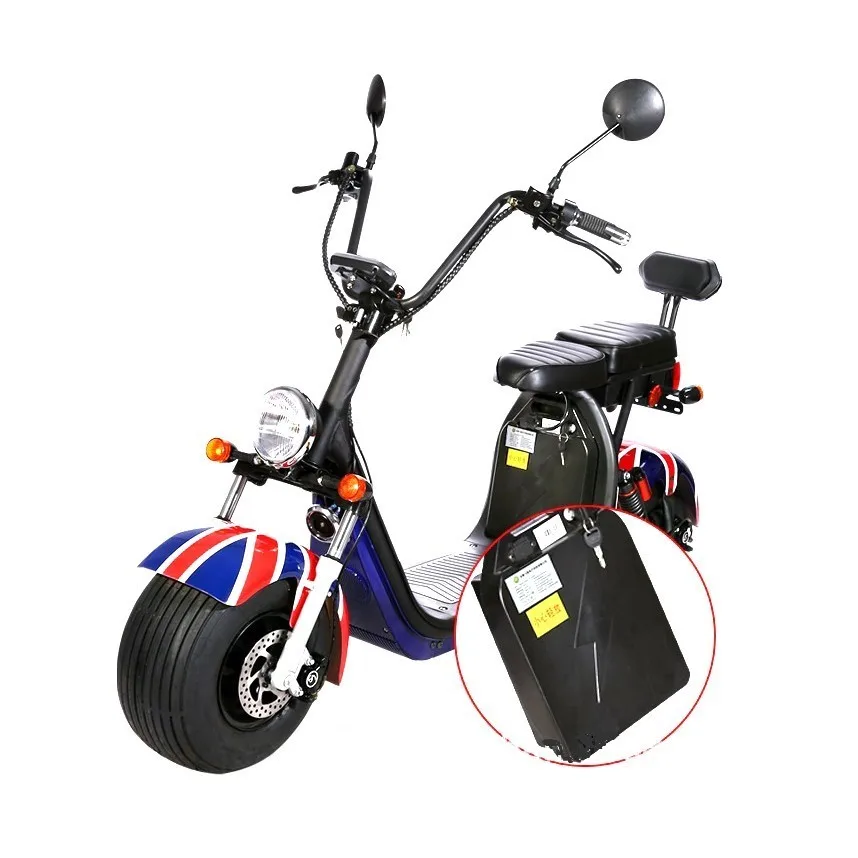 

[EEC certification] Harley Big Power ebike Lithium Battery 60v 12AH/20AH 1500W Adult Scooter Electric bicycl Motorcycle