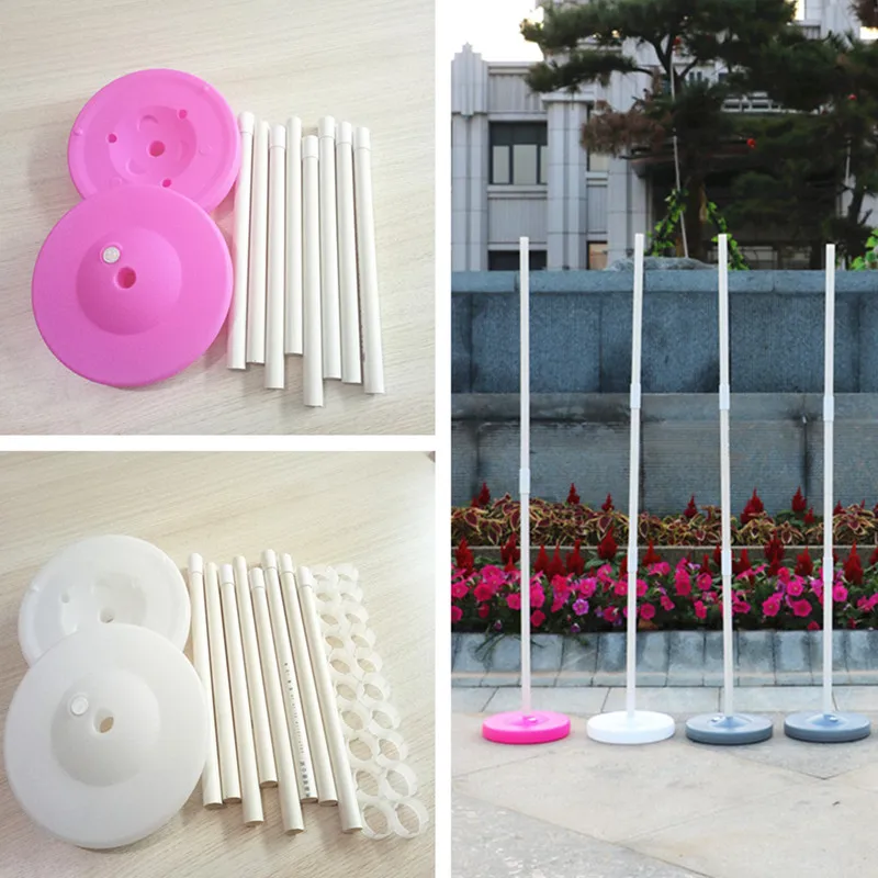 2 Sets 150cm Balloon column base /stick /plastic poles Balloon arch