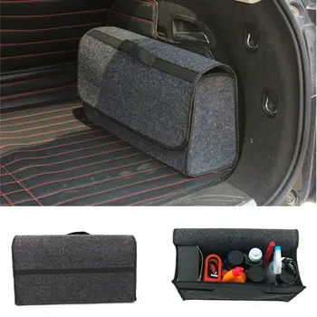 

New Grey Large Anti Slip Car Trunk Boot Storage Organizer Case Tool Bag