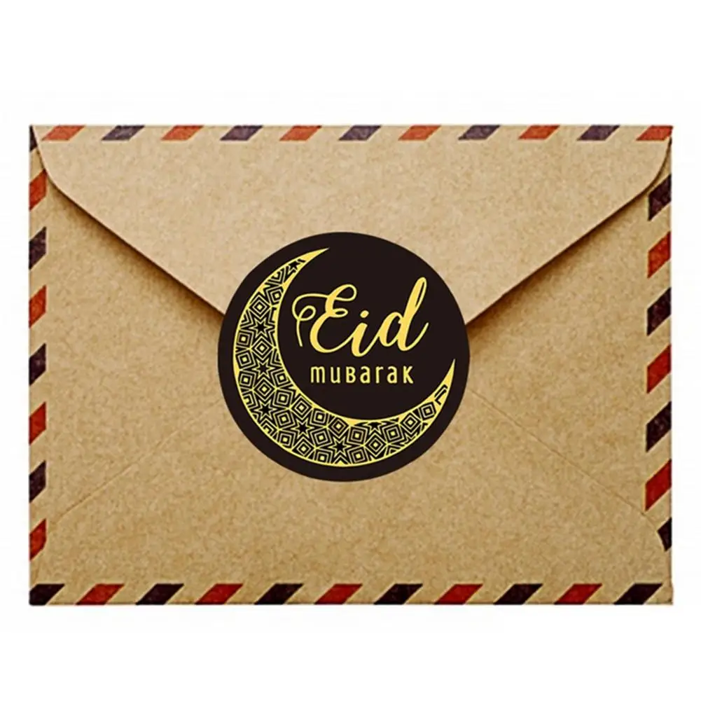 40/60/120 шт. стикер EID MUBARAK мусульманский Eid аль Фитр фестиваль Рамадана декоративная