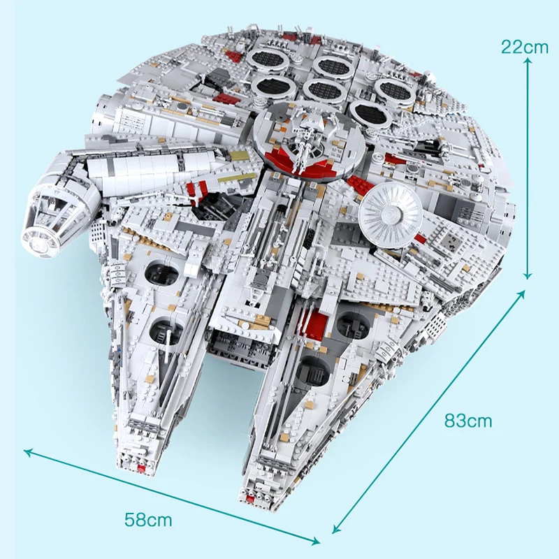 

DHL Lepin 05132 Star Destroyer Millennium LegoINGs 75192 War On Stars Educational Bricks Blocks Toys for Children Boys Gift