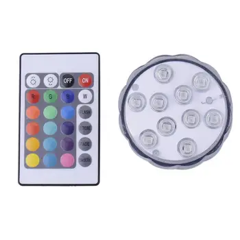 

Led remote control diving light waterproof candle light remote control waterproof light without battery