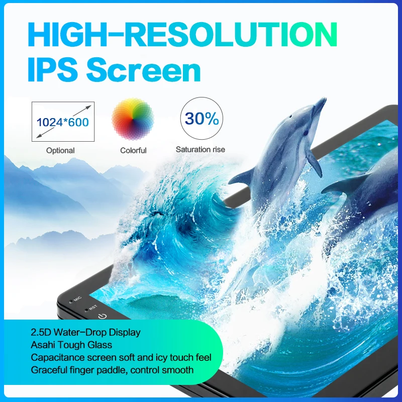 Excellent Dasaita 9" IPS Screen Car Auto Android 9.0 for Kia Cerato Radio 2007 2008 Radio 1024*600 Car Stereo GPS 64GB ROM 5