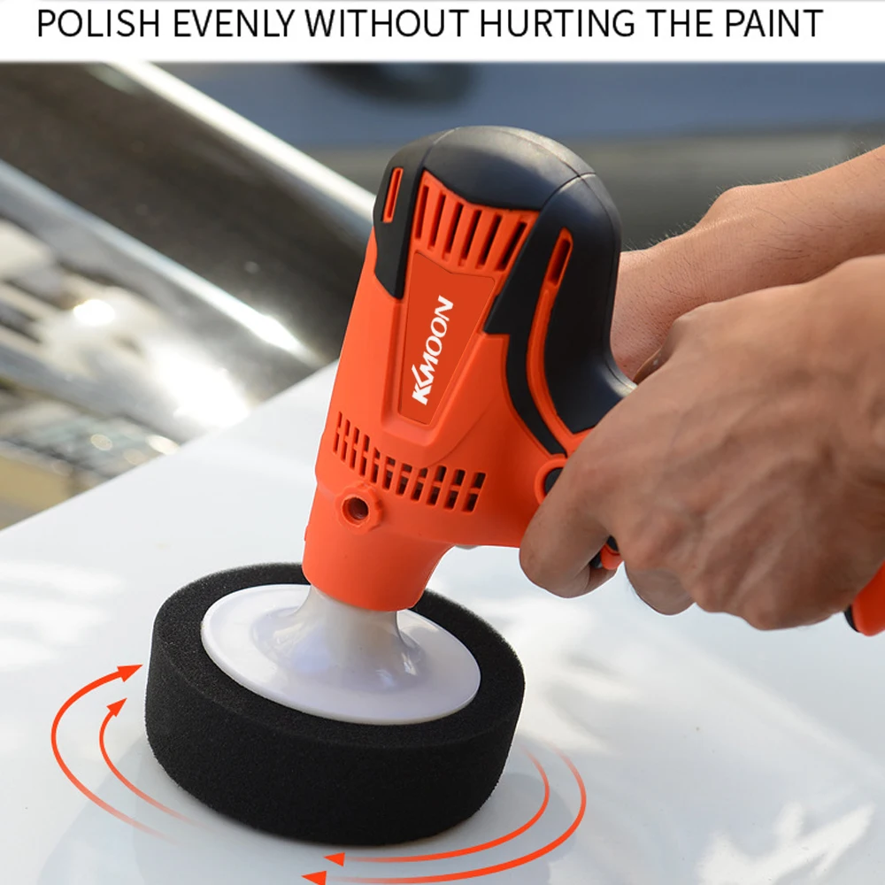 

KKmoon 800W Adjustable Speed Electric Car Polishing Machine Polisher Waxing for Automobile Furniture