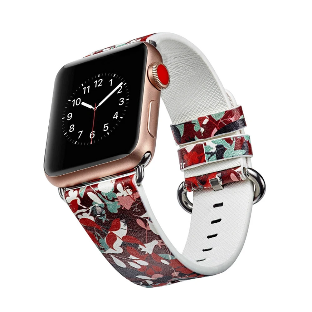 Vangas красочные Мягкая силиконовая лента для Apple Watch 38 MM 42 мм 40 44 резиновая наручный