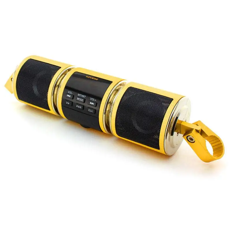 

12V Motorcycle Head Sound Pitman Style Bluetooth Audio Motorcycle Bluetooth MP3 Audio with Theft Protection