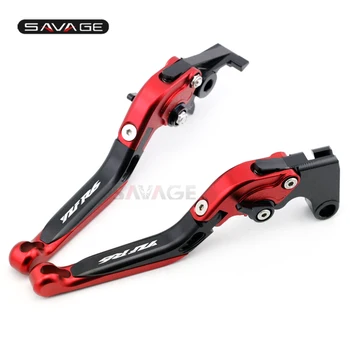 

Brake Clutch Lever For YAMAHA YZFR6 YZF-R6 1999-2004 Red+Black Motorcycle Accessories Adjustabale Folding Extendable logo YZF R6