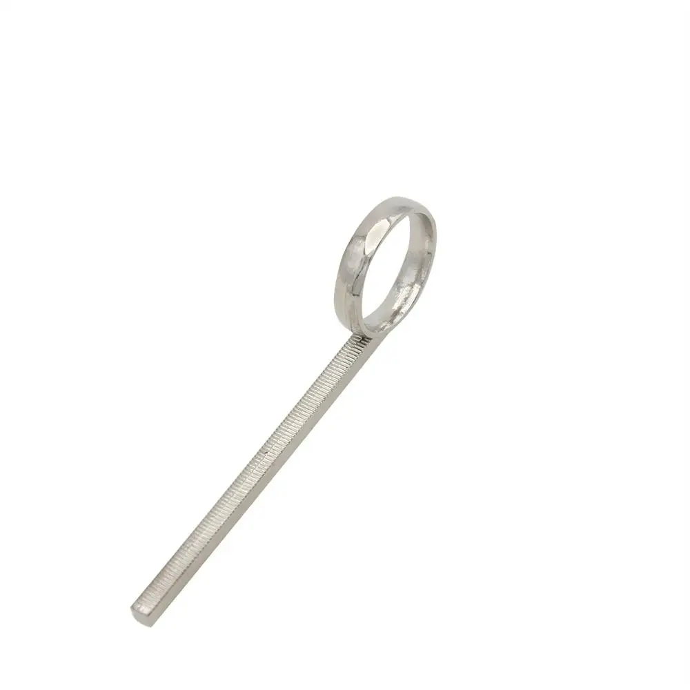SLADE 86mm Nickel Plated Metal Trumpet 3rd Valve Slide Finger Pull Ring For Professional Trumpet Cornet Replacement Accessories
