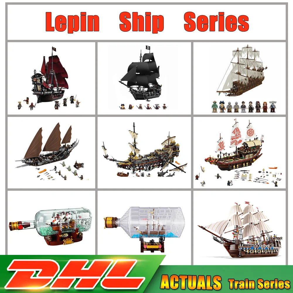 

LEPIN 16006 16009 16016 16018 16042 16045 22001 06057 16051 Model Blocks Toys Compatible LegoINGlys 4195 4184 79008 71042 76018