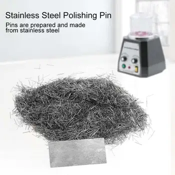 

Stainless Steel 100g Polishing Pins Jewelry Polishers Finishing Media Magnetic Pins Rotary Tumbler Accessory 0.2/0.3/0.4/0.5M