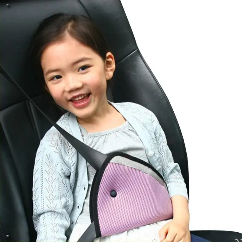 

Seat Belt Safe Adjuster Triangle Baby Kid saft Car Device Auto Safety Shoulder Harness Strap Cover Child Neck Protect Positioner