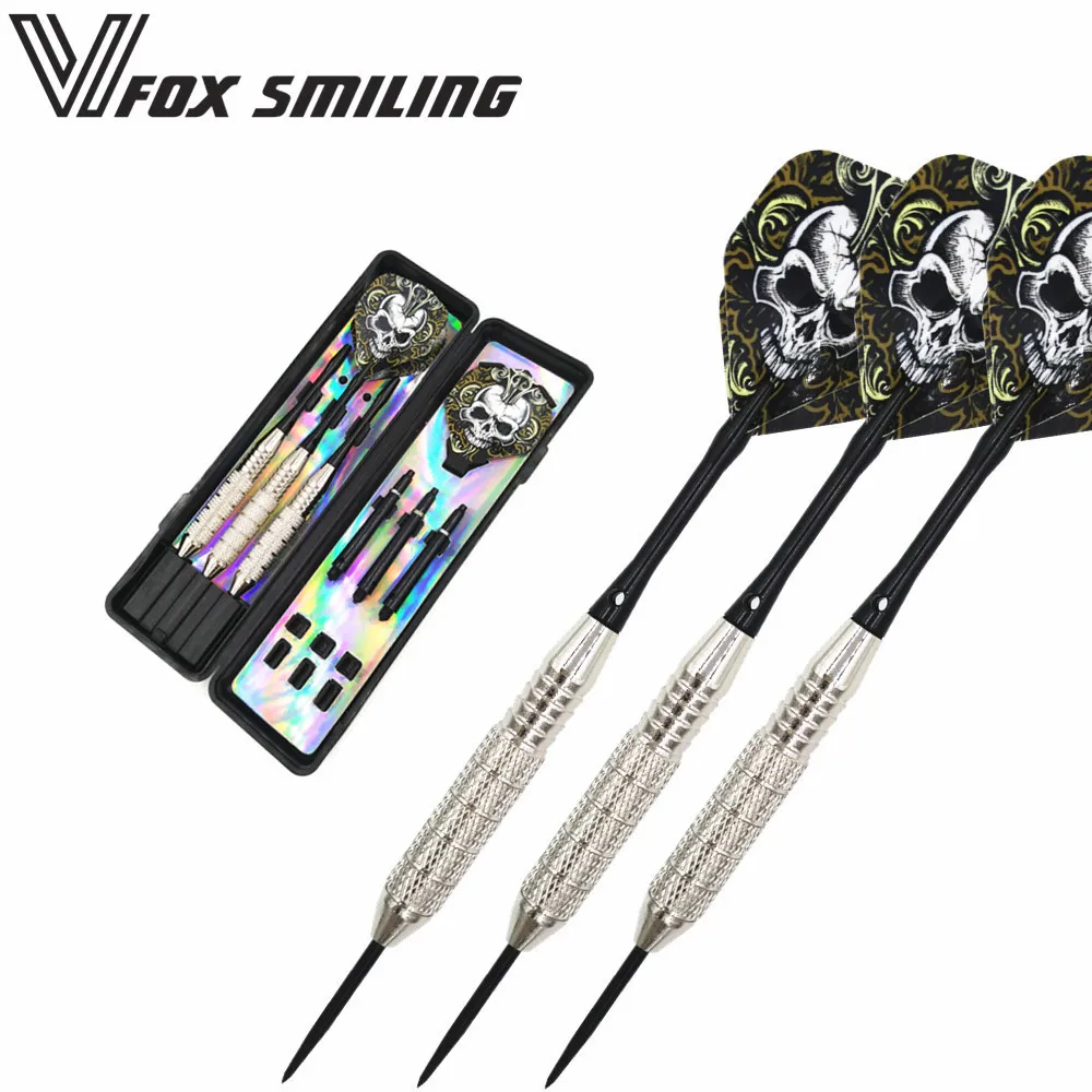 Buy 3pcs Professional Darts 24g Black White Steel Tip