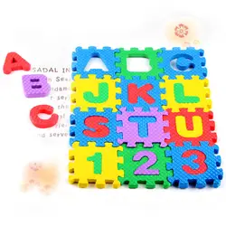 Детские игрушки для малышей игровые коврики красочные EVA пены алфавит, буквы, цифры коврик головоломки узор