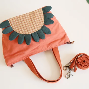 

Women's handbags sunflower Shopping Handbag Ladies One Shoulder Canvas Bags Female Beach Bag Sac A Main