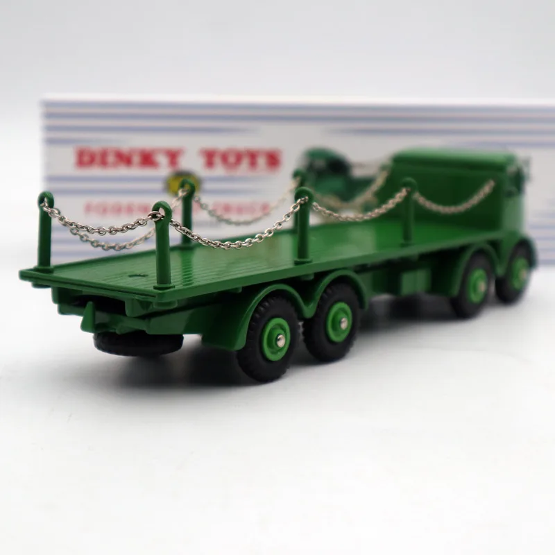 Атлас Dinky Supertoys No.905 Foden Плоская тележка с цепочками мята/в коробке литые модели