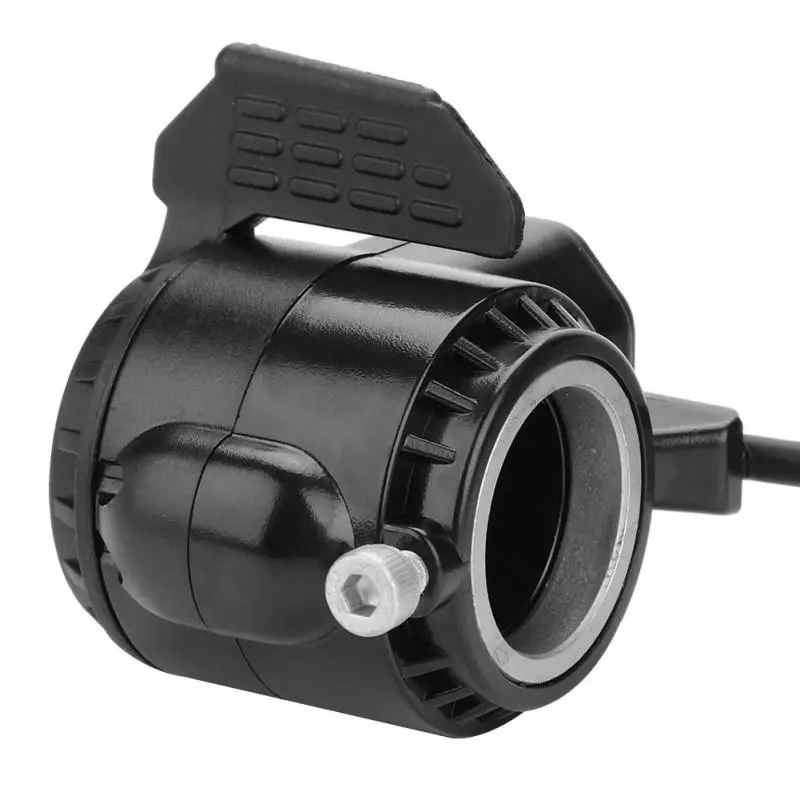 Clearance 185cm Bicycle Speed Control 3 Wires Thumb Throttle on 225mm Handle for Electric Bike Scooter E-bike Parts 4 Clearance 185cm Bicycle Speed Control 3 Wires Thumb Throttle on 225mm Handle for Electric Bike Scooter E-bike Parts 4