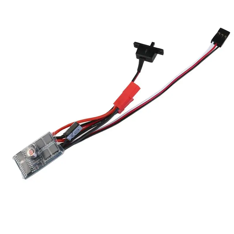 RC ESC 10A щеточный контроллер скорости двигателя для автомобиля лодки без тормоза и