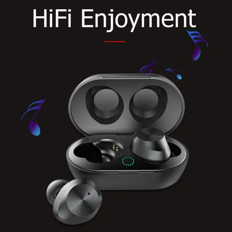 TWS 9 сенсорные беспроводные наушники Bluetooth с глубокими басами стерео звуковая