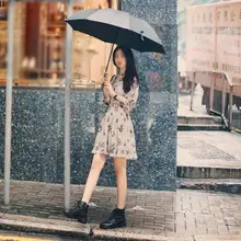 Узкая талия, модное платье, маленькое шифоновое платье с цветочным рисунком, корейский стиль, свободные платья с длинным рукавом для женщин, девушек