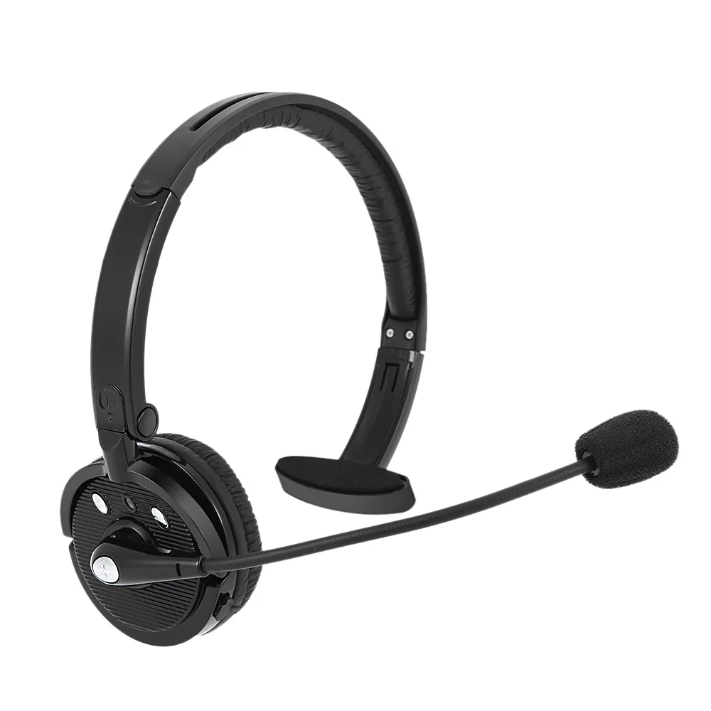Беспроводная Bluetooth гарнитура стереонаушники для бизнеса Hands free с микрофоном
