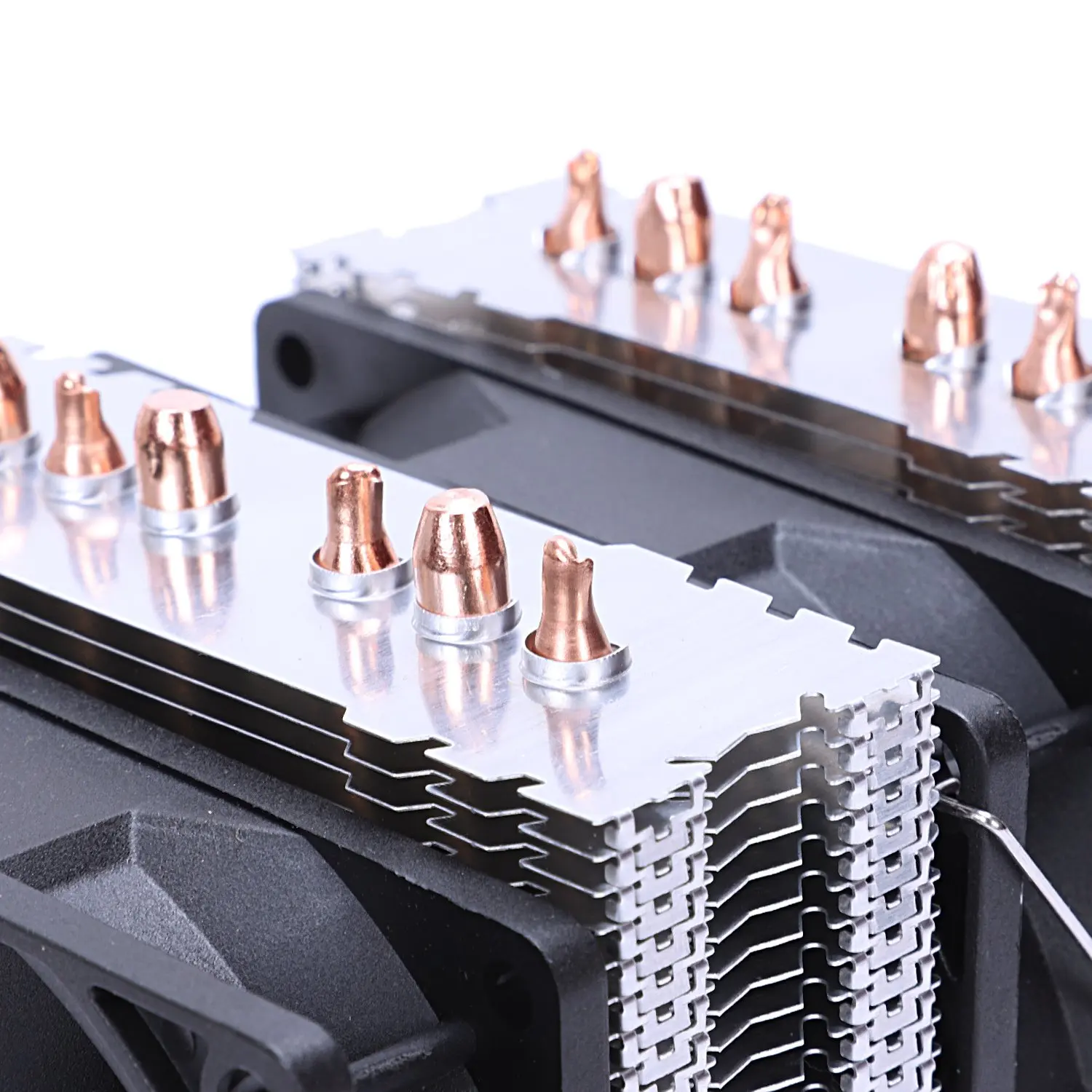 Lanshuo 6 тепловая труба 4 провода без света двойной вентилятор Cpu Радиатор для Intel Lga