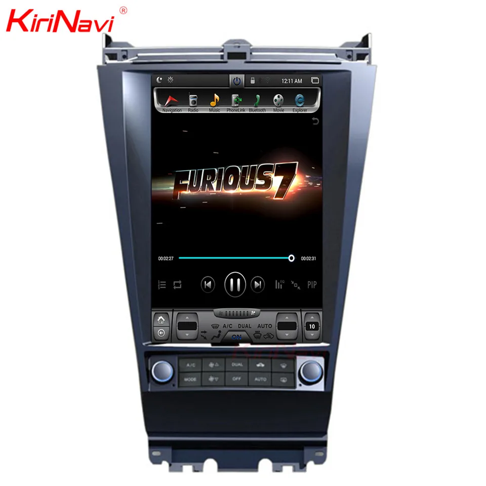 

KiriNavi Vertical Screen Tesla Style 10.4inch Car Radio For Honda Accord 7 Android 7.1 Gps Navigation System Bluetooth 2002-2007