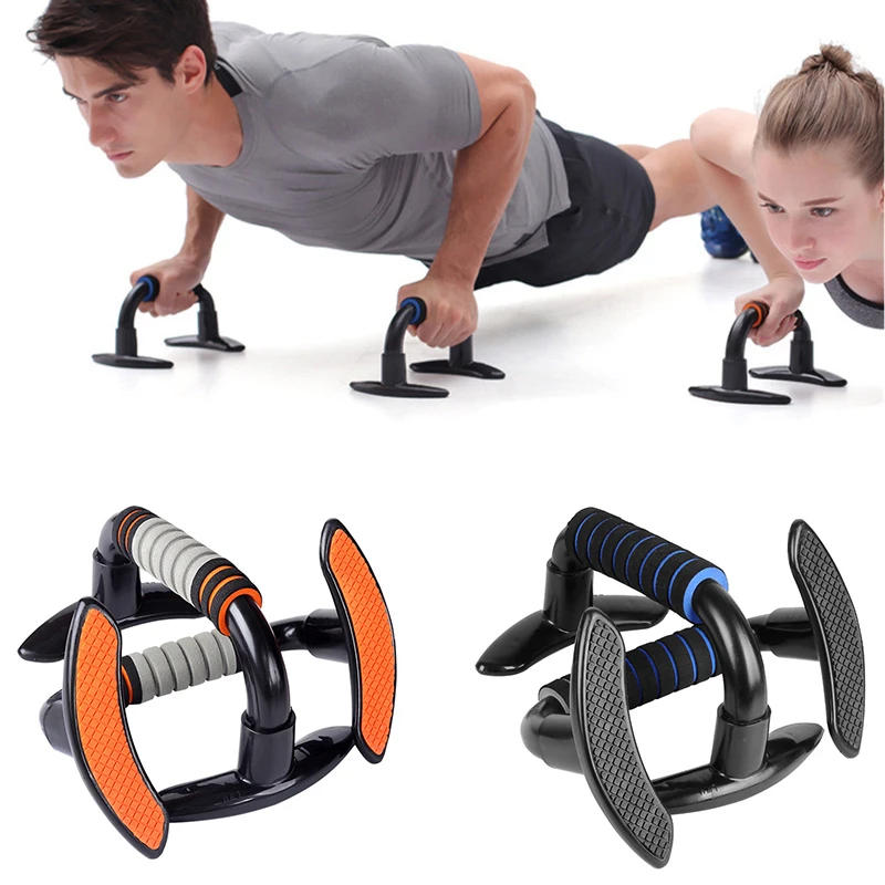 Details about   2Pcs Shaped Rack Chest Fitness Equipment Gym Arm Muscle Trainers Push Up Stands