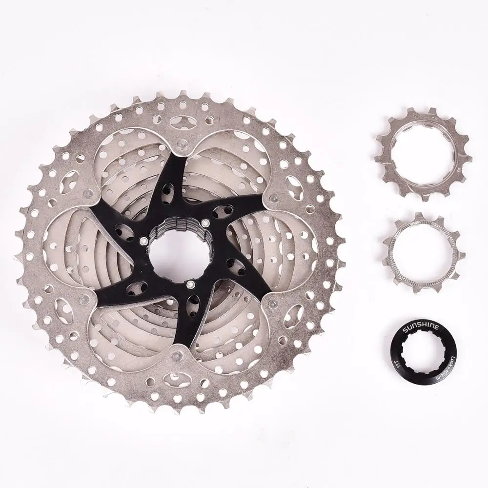 SUNSHINE freewheel 11 42T 10 скоростей s широкое соотношение MTB горный велосипед велосипедные