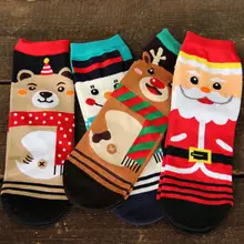 Рождественские носки для девочек и детей постарше модные дизайнерские забавные рождественские носки для малышей
