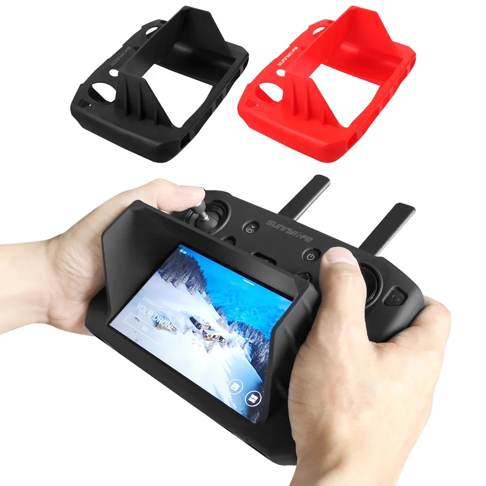 SUNNYLIFE Soft Flexible Dustproof Silicone Protective Cover Case with Sunshade Hood for DJI MAVIC 2 Drone Smart Controller | Электроника