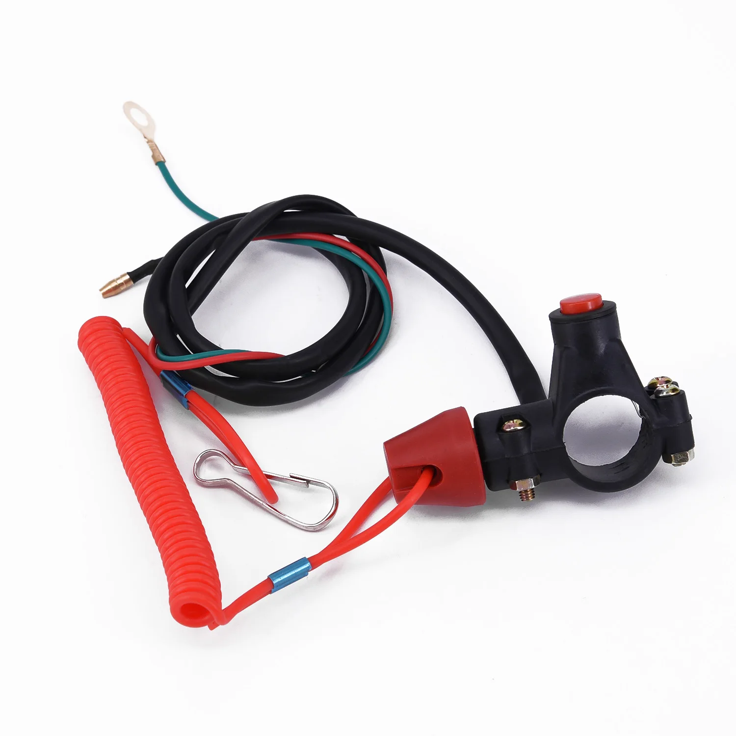 

7/8'' Universal Motorcycle Atv Dirt Bike Tether Line Engine Kill Switch On- Off