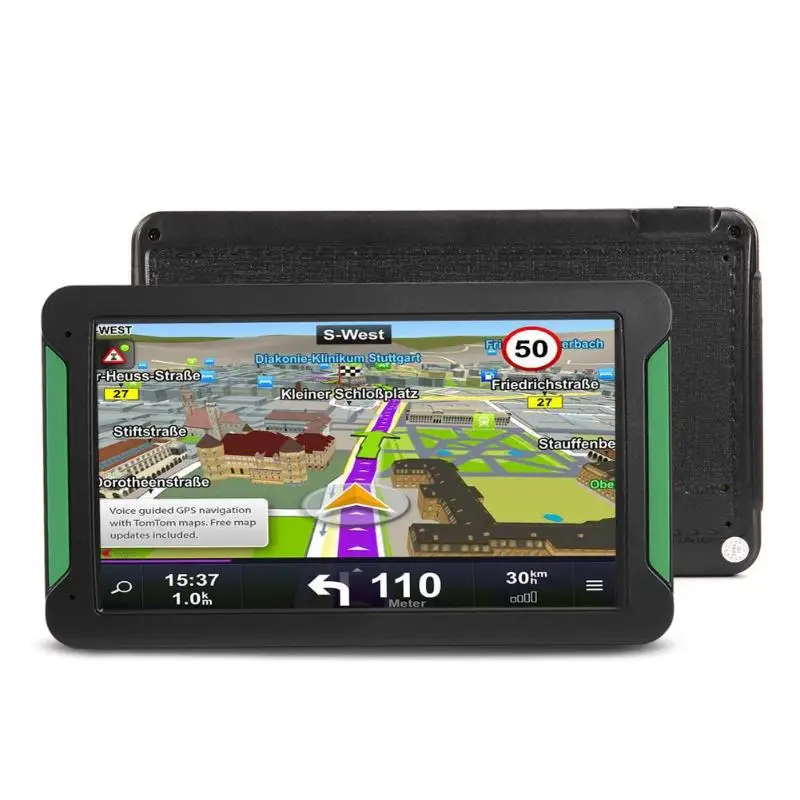 VODOOL S7 7 ''сенсорный экран автомобильный gps Аксессуары автомобильный грузовик gps навигационная система Портативный 8 Гб FM передатчик gps навигатор