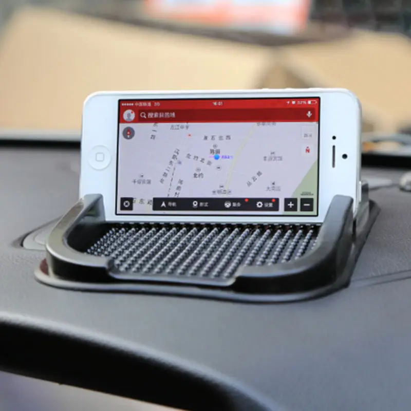 

Car Dashboard Sticky Pad Auto Cell Phone Holder Anti Skid Adhesive Sticky Mat Suitable For iphone For Huawei Mobile Phone GPS