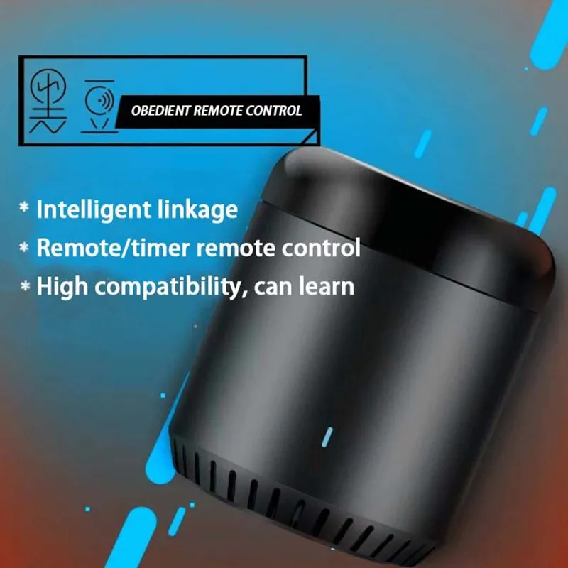 

Black Beans Mobile Phone Voice Remote Control Intelligent Infrared Remote Control Air Conditioning Tv Universal Remote Control