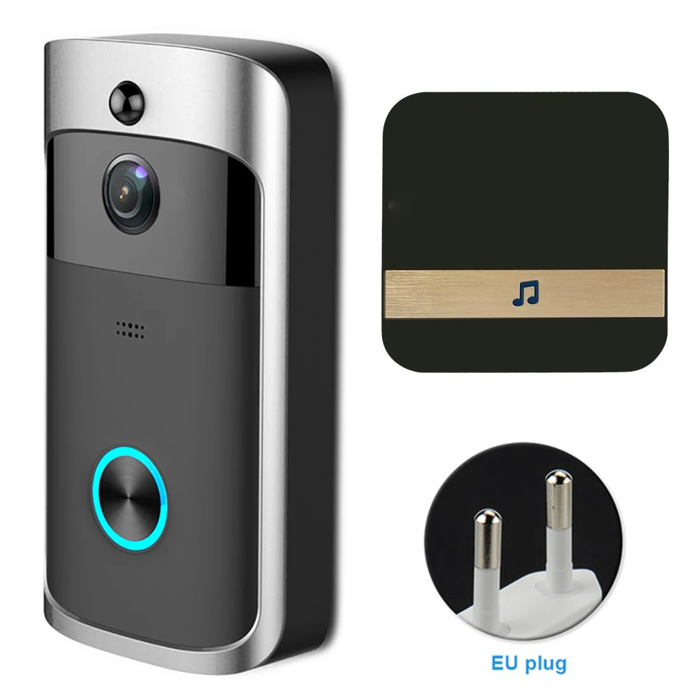

Smart Wireless Distant Control Video Home Monitor Door Bell Night Vision Security WIFI Visual Low Power Consumption