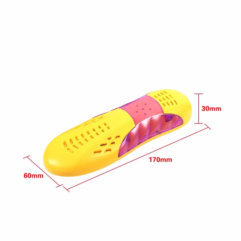 220 В 10 Вт ЕС вилка гоночный автомобиль форма Voilet светильник Сушилка для обуви Защита ног ботинок Запах Дезодорант осушающее устройство обувь сушилка нагреватель