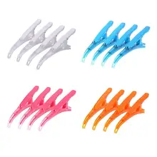 4 шт. Пластиковые эластичные заколки для волос антискользящие заколка для волос комплект прочные заколки для волос для Pro салон по уходу за волосами Инструменты для укладки волос