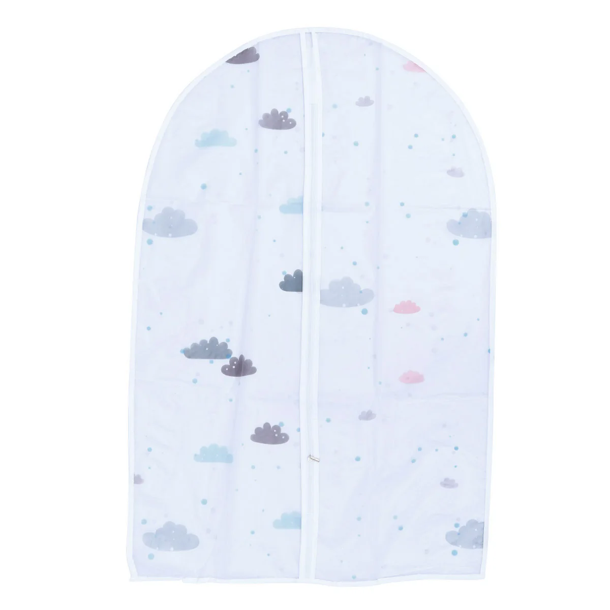 

1PC Dust Cover Transparent Washable Practical Waterproof Printing Cover for Household Suit Storage Travel Clothes